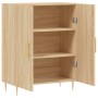 Sonoma Oak Engineered Wood Sideboard 69.5x34x90 cm by vidaXL, Sideboards - Ref: Foro24-827711, Price: 80,56 €, Discount: %