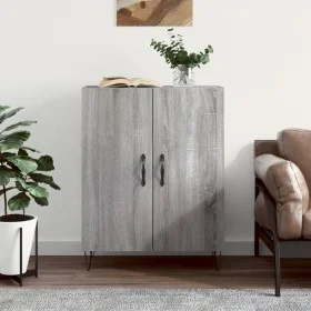 Engineered wood sideboard in Sonoma grey, 69.5x34x90 cm by vidaXL, Sideboards - Ref: Foro24-827722, Price: 75,83 €, Discount: %