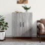 Aparador de madera de ingeniería gris Sonoma 69,5x34x90 cm de vidaXL, Aparadores - Ref: Foro24-827722, Precio: 76,76 €, Descu...
