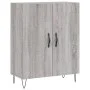 Engineered wood sideboard in Sonoma grey, 69.5x34x90 cm by vidaXL, Sideboards - Ref: Foro24-827722, Price: 75,83 €, Discount: %