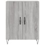Aparador de madera de ingeniería gris Sonoma 69,5x34x90 cm de vidaXL, Aparadores - Ref: Foro24-827722, Precio: 76,76 €, Descu...