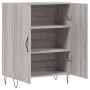Engineered wood sideboard in Sonoma grey, 69.5x34x90 cm by vidaXL, Sideboards - Ref: Foro24-827722, Price: 75,83 €, Discount: %