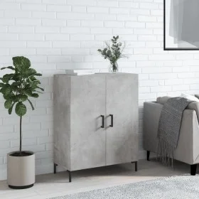 Concrete gray engineered wood sideboard 69.5x34x90 cm by vidaXL, Sideboards - Ref: Foro24-827728, Price: 75,10 €, Discount: %
