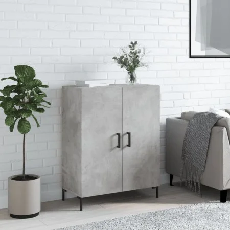 Betongraues Sideboard aus Holzwerkstoff, 69,5 x 34 x 90 cm von vidaXL, Sideboards - Ref: Foro24-827728, Preis: 76,12 €, Rabat...