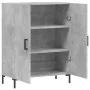 Concrete gray engineered wood sideboard 69.5x34x90 cm by vidaXL, Sideboards - Ref: Foro24-827728, Price: 75,09 €, Discount: %