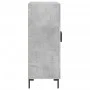 Concrete gray engineered wood sideboard 69.5x34x90 cm by vidaXL, Sideboards - Ref: Foro24-827728, Price: 75,09 €, Discount: %