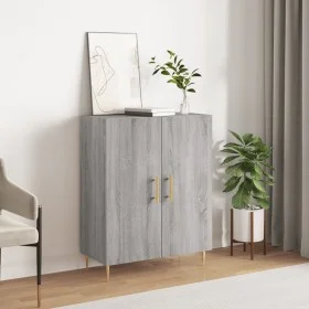 Sonoma gray engineered wood sideboard 69.5x34x90 cm by vidaXL, Sideboards - Ref: Foro24-827714, Price: 77,90 €, Discount: %