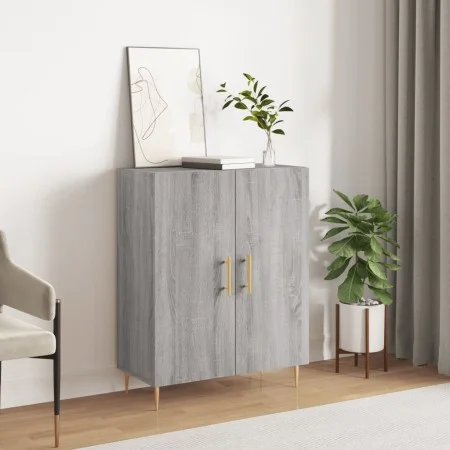 Sonoma gray engineered wood sideboard 69.5x34x90 cm by vidaXL, Sideboards - Ref: Foro24-827714, Price: 77,88 €, Discount: %