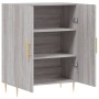 Sonoma gray engineered wood sideboard 69.5x34x90 cm by vidaXL, Sideboards - Ref: Foro24-827714, Price: 80,37 €, Discount: %