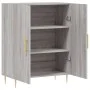 Sonoma gray engineered wood sideboard 69.5x34x90 cm by vidaXL, Sideboards - Ref: Foro24-827714, Price: 77,88 €, Discount: %