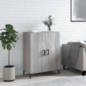 Aparador de madera de ingeniería gris Sonoma 69,5x34x90 cm de vidaXL, Aparadores - Ref: Foro24-827730, Precio: 79,40 €, Descu...