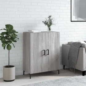 Sonoma-graues Sideboard aus Holzwerkstoff, 69,5 x 34 x 90 cm von vidaXL, Sideboards - Ref: Foro24-827730, Preis: 76,31 €, Rab...