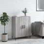 Aparador de madera de ingeniería gris Sonoma 69,5x34x90 cm de vidaXL, Aparadores - Ref: Foro24-827730, Precio: 76,29 €, Descu...