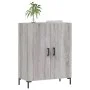 Sonoma-graues Sideboard aus Holzwerkstoff, 69,5 x 34 x 90 cm von vidaXL, Sideboards - Ref: Foro24-827730, Preis: 76,29 €, Rab...