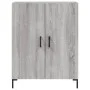 Aparador de madera de ingeniería gris Sonoma 69,5x34x90 cm de vidaXL, Aparadores - Ref: Foro24-827730, Precio: 76,29 €, Descu...