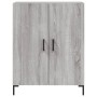 Sonoma-graues Sideboard aus Holzwerkstoff, 69,5 x 34 x 90 cm von vidaXL, Sideboards - Ref: Foro24-827730, Preis: 79,40 €, Rab...