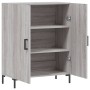 Sonoma-graues Sideboard aus Holzwerkstoff, 69,5 x 34 x 90 cm von vidaXL, Sideboards - Ref: Foro24-827730, Preis: 79,40 €, Rab...
