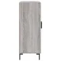 Aparador de madera de ingeniería gris Sonoma 69,5x34x90 cm de vidaXL, Aparadores - Ref: Foro24-827730, Precio: 76,29 €, Descu...