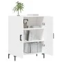 White engineered wood sideboard 69.5x34x90 cm by vidaXL, Sideboards - Ref: Foro24-827724, Price: 77,49 €, Discount: %