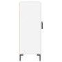 Weißes Sideboard aus Holzwerkstoff, 69,5 x 34 x 90 cm von vidaXL, Sideboards - Ref: Foro24-827724, Preis: 79,40 €, Rabatt: %