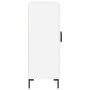 White engineered wood sideboard 69.5x34x90 cm by vidaXL, Sideboards - Ref: Foro24-827724, Price: 77,49 €, Discount: %