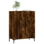 Smoked oak engineered wood sideboard 69.5x34x90 cm by vidaXL, Sideboards - Ref: Foro24-827729, Price: 78,64 €, Discount: %