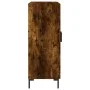 Smoked oak engineered wood sideboard 69.5x34x90 cm by vidaXL, Sideboards - Ref: Foro24-827729, Price: 78,64 €, Discount: %