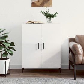 Aparador de madera contrachapada blanco brillante 69,5x34x90 cm de vidaXL, Aparadores - Ref: Foro24-827734, Precio: 75,19 €, ...