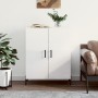 Sideboard aus glänzendem weißem Sperrholz 69,5x34x90 cm von vidaXL, Sideboards - Ref: Foro24-827734, Preis: 75,19 €, Rabatt: %
