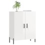 Sideboard aus glänzendem weißem Sperrholz 69,5x34x90 cm von vidaXL, Sideboards - Ref: Foro24-827734, Preis: 75,19 €, Rabatt: %