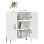 Sideboard aus glänzendem weißem Sperrholz 69,5x34x90 cm von vidaXL, Sideboards - Ref: Foro24-827734, Preis: 74,44 €, Rabatt: %
