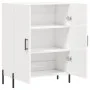Sideboard aus glänzendem weißem Sperrholz 69,5x34x90 cm von vidaXL, Sideboards - Ref: Foro24-827734, Preis: 74,44 €, Rabatt: %