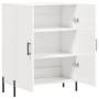 Sideboard aus glänzendem weißem Sperrholz 69,5x34x90 cm von vidaXL, Sideboards - Ref: Foro24-827734, Preis: 75,19 €, Rabatt: %