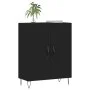 Engineered wood black sideboard 69.5x34x90 cm by vidaXL, Sideboards - Ref: Foro24-827717, Price: 71,12 €, Discount: %