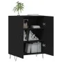 Engineered wood black sideboard 69.5x34x90 cm by vidaXL, Sideboards - Ref: Foro24-827717, Price: 71,12 €, Discount: %