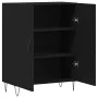 Engineered wood black sideboard 69.5x34x90 cm by vidaXL, Sideboards - Ref: Foro24-827717, Price: 71,12 €, Discount: %