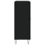 Engineered wood black sideboard 69.5x34x90 cm by vidaXL, Sideboards - Ref: Foro24-827717, Price: 71,12 €, Discount: %