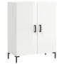 Hochglanzweißes Sperrholz-Sideboard 69,5 x 34 x 90 cm von vidaXL, Sideboards - Ref: Foro24-827726, Preis: 83,49 €, Rabatt: %