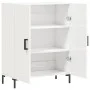 Hochglanzweißes Sperrholz-Sideboard 69,5 x 34 x 90 cm von vidaXL, Sideboards - Ref: Foro24-827726, Preis: 82,46 €, Rabatt: %