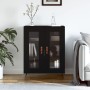 Engineered wood black sideboard 69.5x34x90 cm by vidaXL, Sideboards - Ref: Foro24-827757, Price: 84,11 €, Discount: %