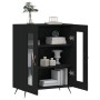 Sideboard aus schwarzem Holzwerkstoff 69,5x34x90 cm von vidaXL, Sideboards - Ref: Foro24-827757, Preis: 84,11 €, Rabatt: %