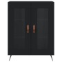Sideboard aus schwarzem Holzwerkstoff 69,5x34x90 cm von vidaXL, Sideboards - Ref: Foro24-827757, Preis: 84,11 €, Rabatt: %