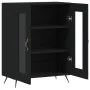 Engineered wood black sideboard 69.5x34x90 cm by vidaXL, Sideboards - Ref: Foro24-827757, Price: 83,10 €, Discount: %