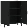 Schwarzes Sideboard aus Holzwerkstoff, 69,5 x 34 x 90 cm von vidaXL, Sideboards - Ref: Foro24-827725, Preis: 76,19 €, Rabatt: %
