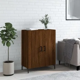 Oak brown engineered wood sideboard 69.5x34x90 cm by vidaXL, Sideboards - Ref: Foro24-827731, Price: 79,80 €, Discount: %