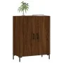 Oak brown engineered wood sideboard 69.5x34x90 cm by vidaXL, Sideboards - Ref: Foro24-827731, Price: 79,80 €, Discount: %