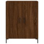 Aparador de madera de ingeniería marrón roble 69,5x34x90 cm de vidaXL, Aparadores - Ref: Foro24-827731, Precio: 82,32 €, Desc...