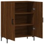 Aparador de madera de ingeniería marrón roble 69,5x34x90 cm de vidaXL, Aparadores - Ref: Foro24-827731, Precio: 82,32 €, Desc...