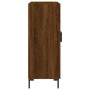 Aparador de madera de ingeniería marrón roble 69,5x34x90 cm de vidaXL, Aparadores - Ref: Foro24-827731, Precio: 82,32 €, Desc...