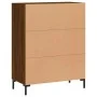 Oak brown engineered wood sideboard 69.5x34x90 cm by vidaXL, Sideboards - Ref: Foro24-827731, Price: 79,80 €, Discount: %